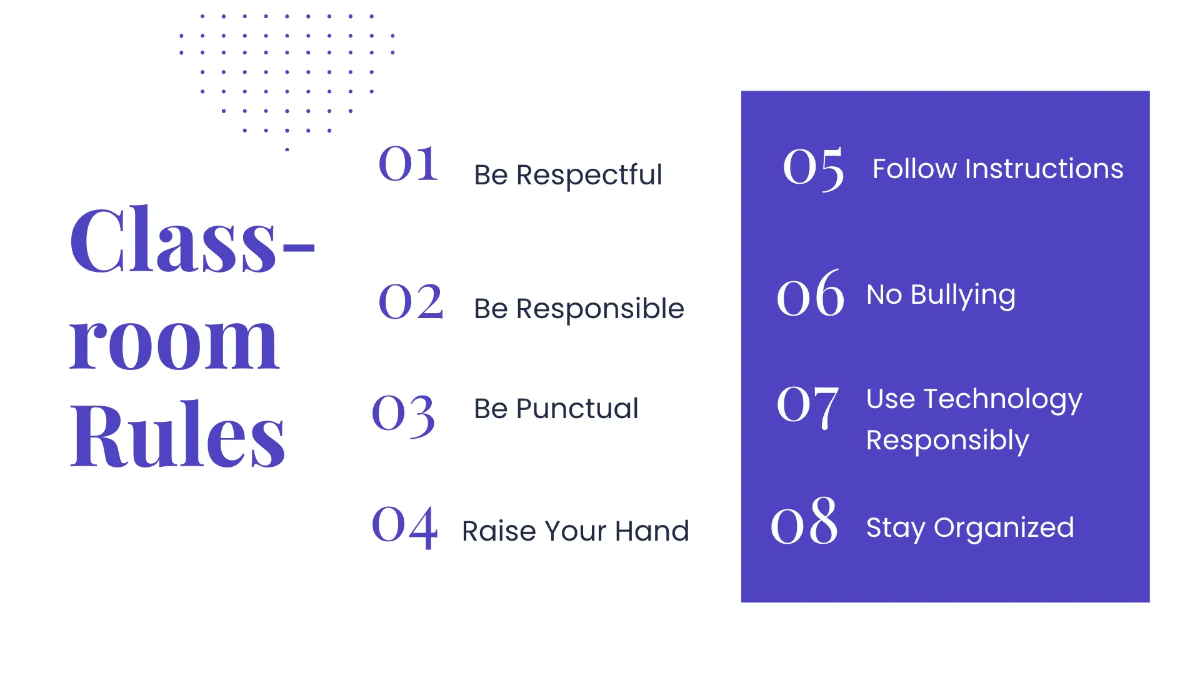 Free Classroom Presentation Template to Edit Online