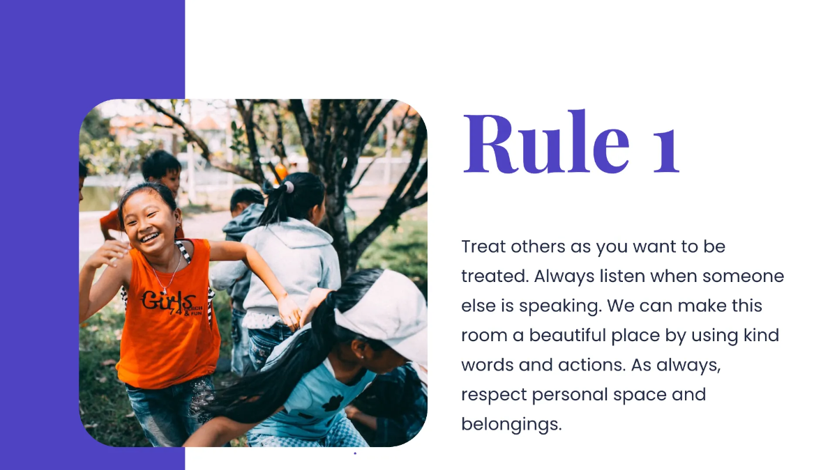 Free Classroom Presentation Template to Edit Online