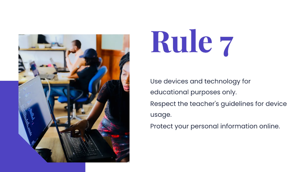 Free Classroom Presentation Template to Edit Online