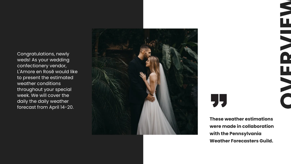 Free Weather Forecast Presentation Template to Edit Online