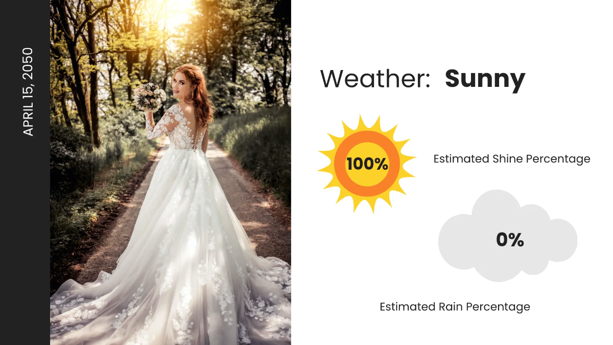 Free Weather Forecast Presentation Template to Edit Online