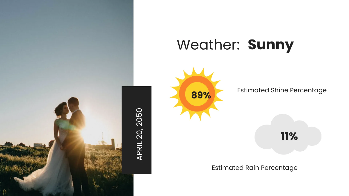 Free Weather Forecast Presentation Template to Edit Online
