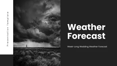 Free Weather Forecast Presentation Template to Edit Online