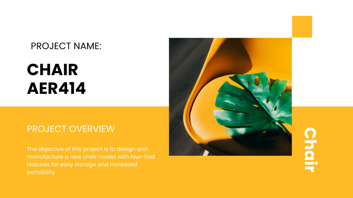 Free Project Status Presentation Template to Edit Online