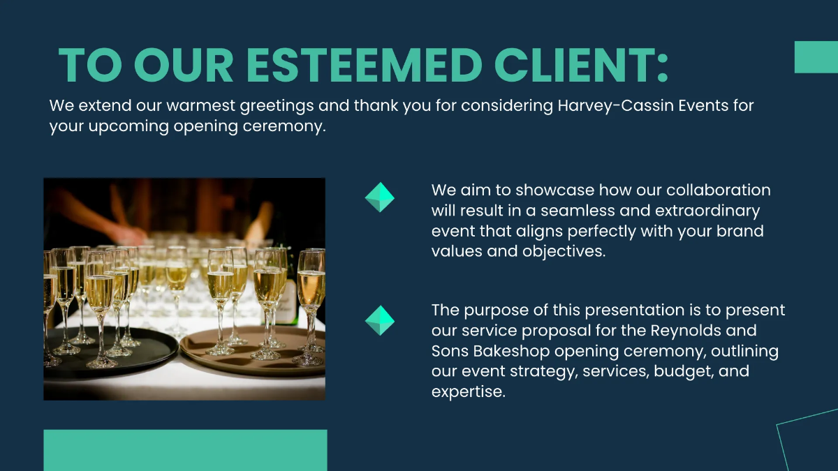 Free Events Marketing Agency Presentation Template to Edit Online