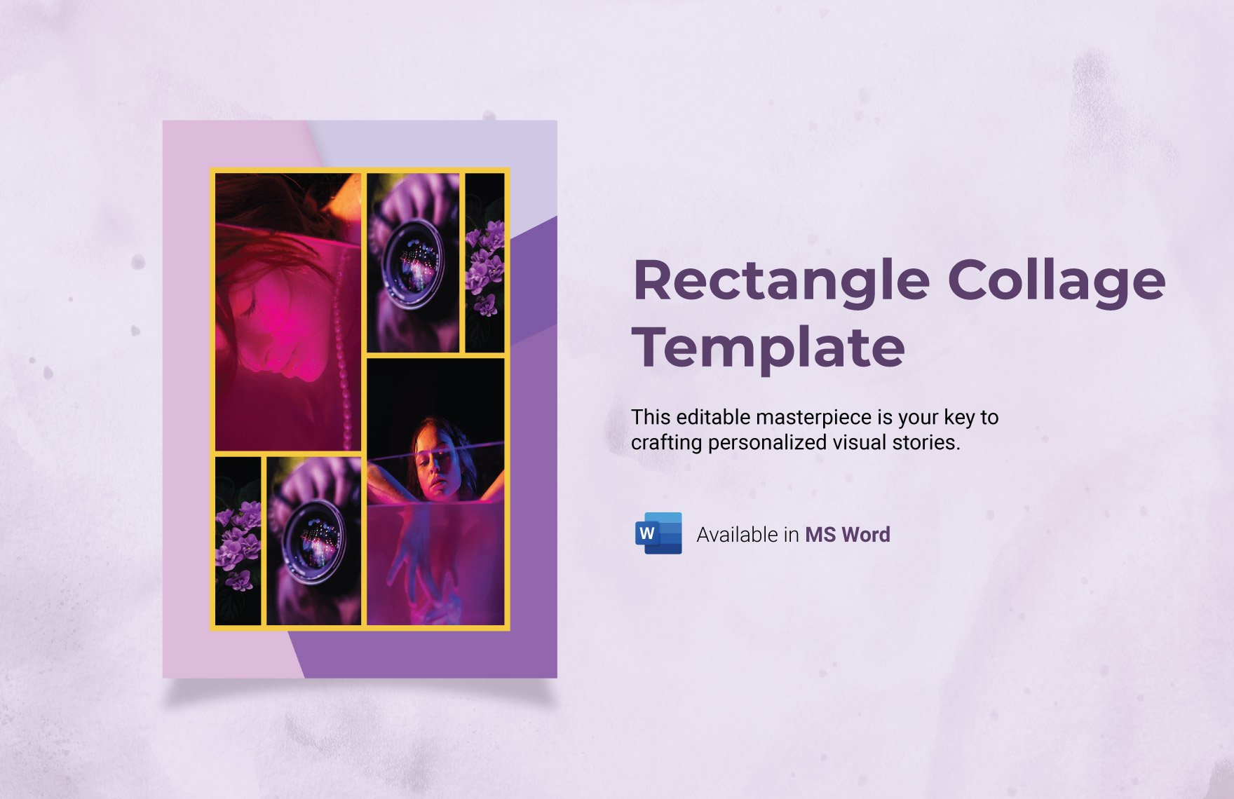 Rectangle Collage Template