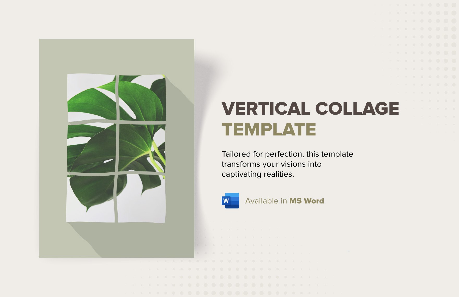 Vertical Collage Template