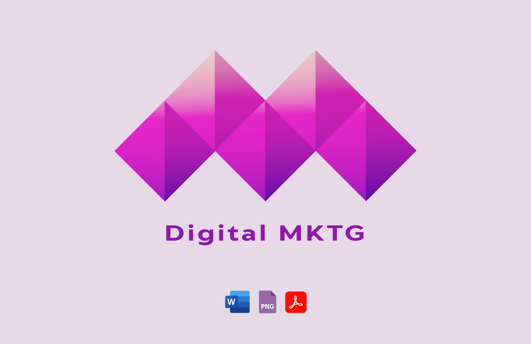 Digital Marketing Agency Partnership Logo Badge Template