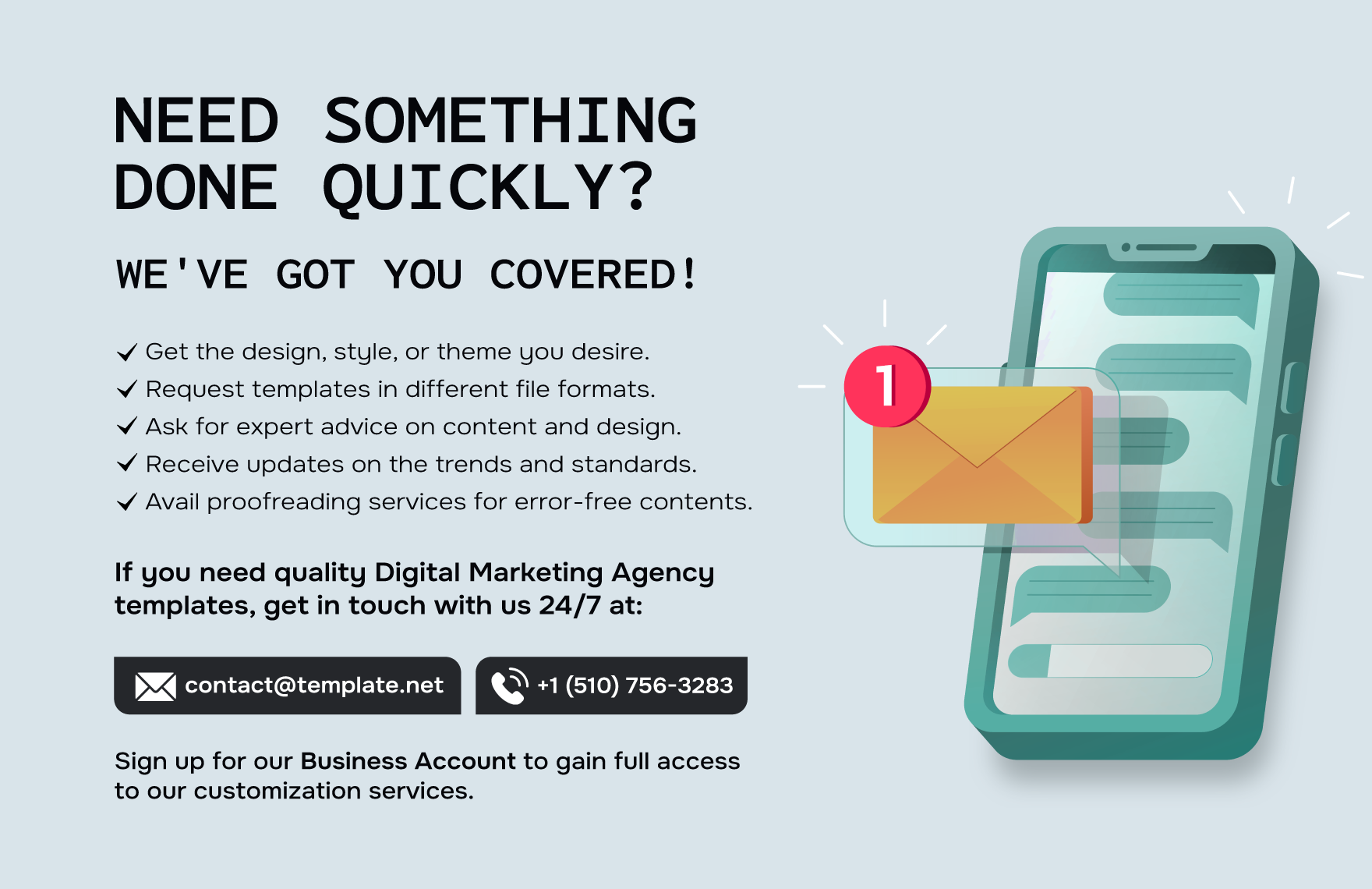 Digital Marketing Agency Website Banner Ad Template