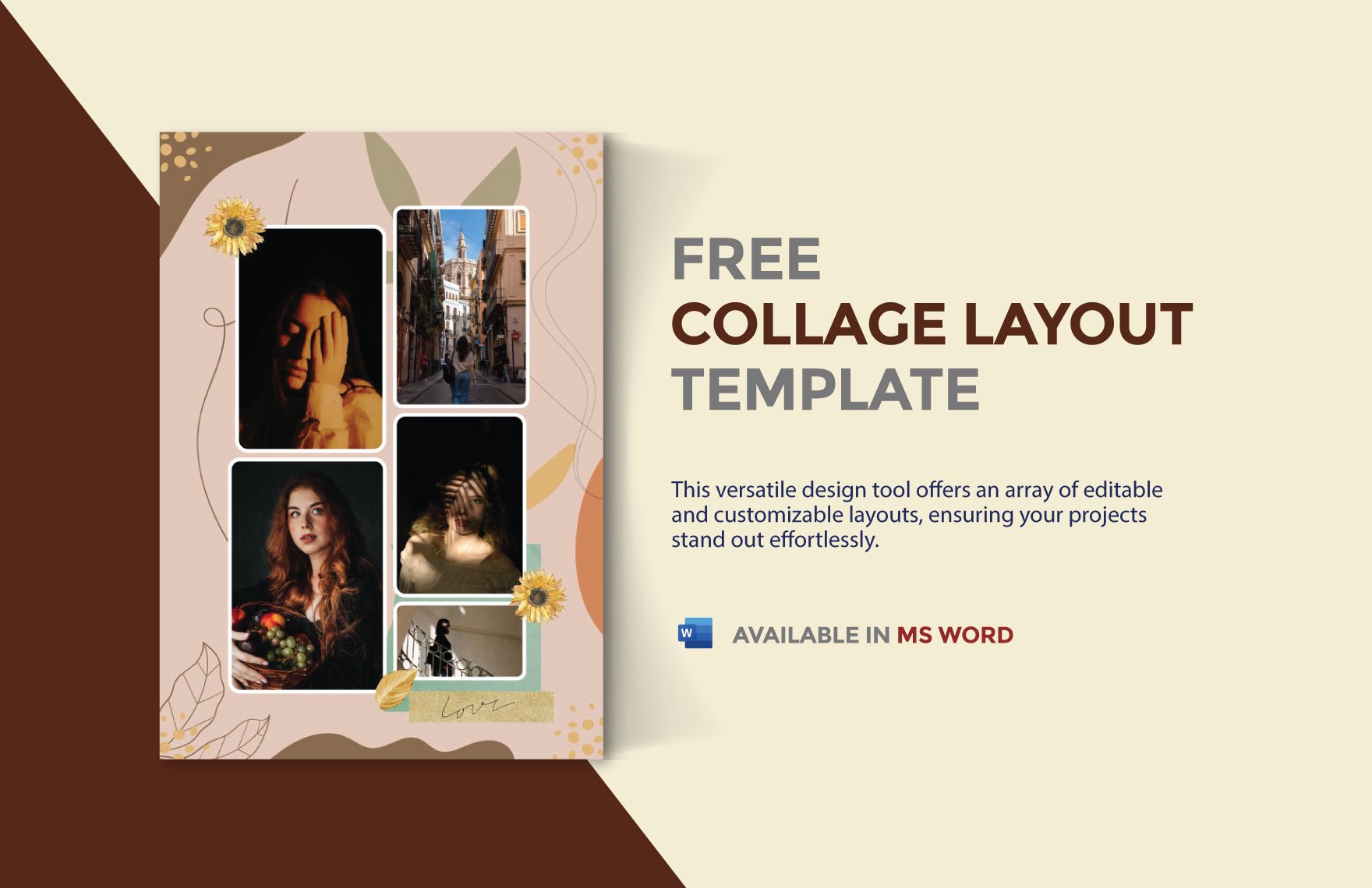 Free Collage Layout Template Download in Word Template net