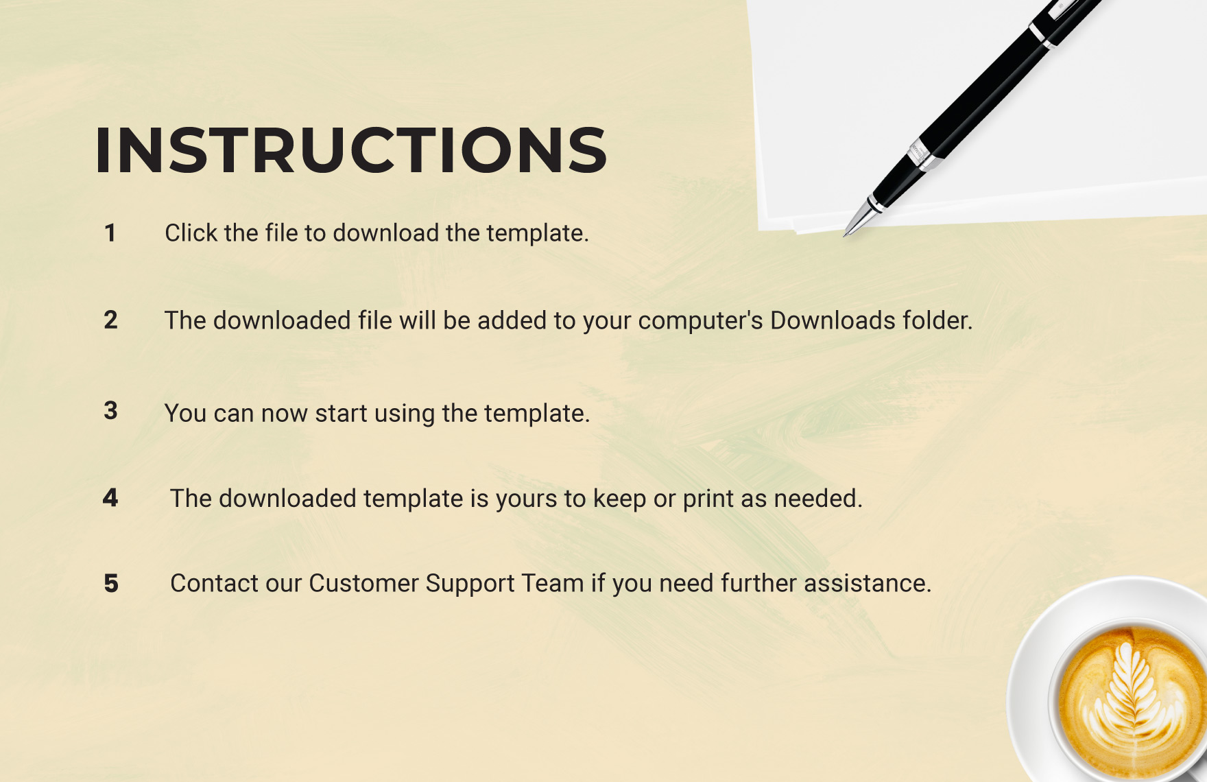Free Instagram Collage Template Download in Word
