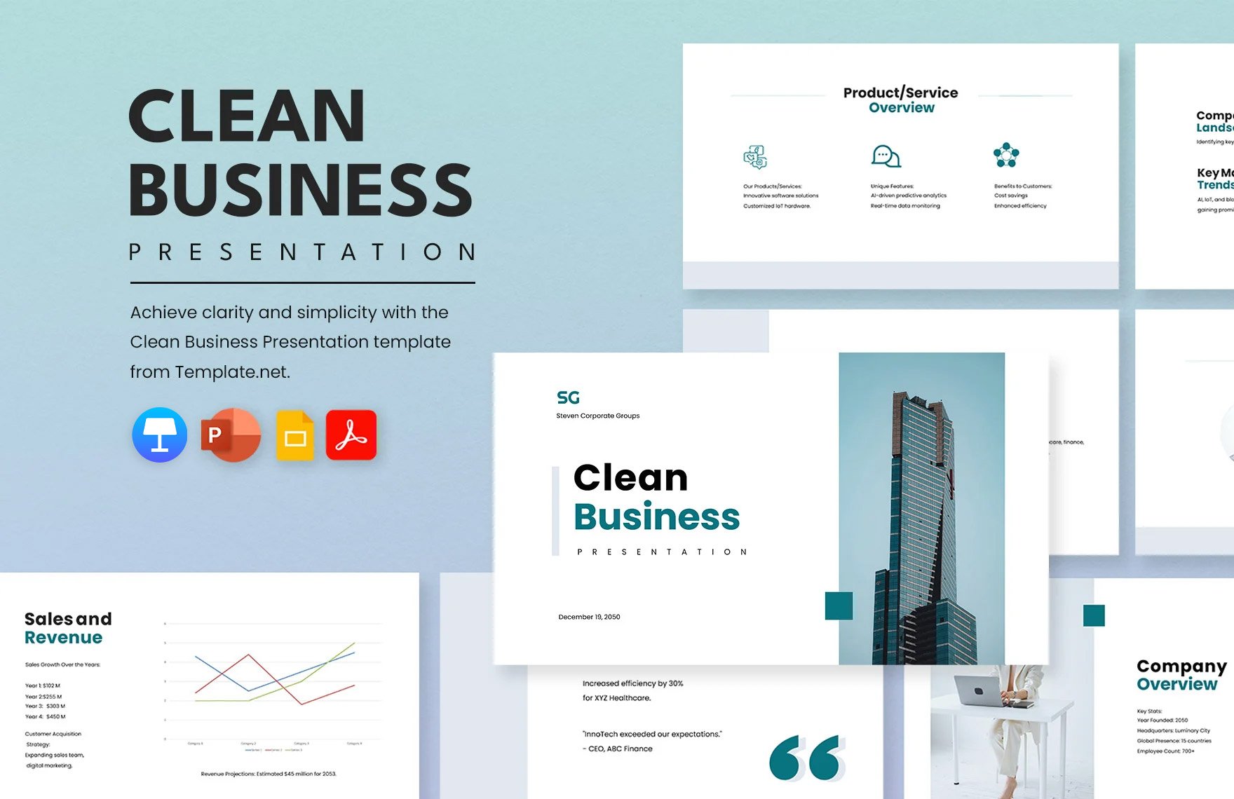 Clean Business Template