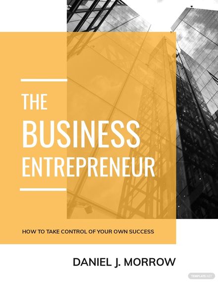 20+ Business Book Cover Word Templates - Free Downloads  Template.net With Word Title Page Templates