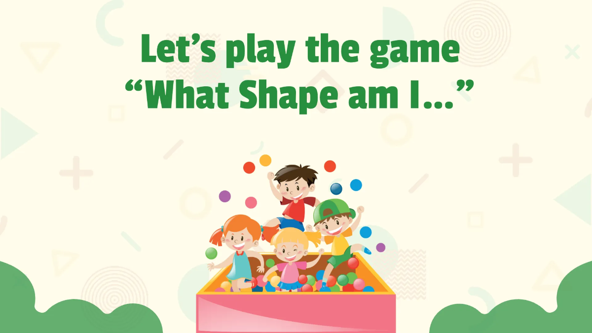 Free Recognizing and Drawing Shapes Template to Edit Online