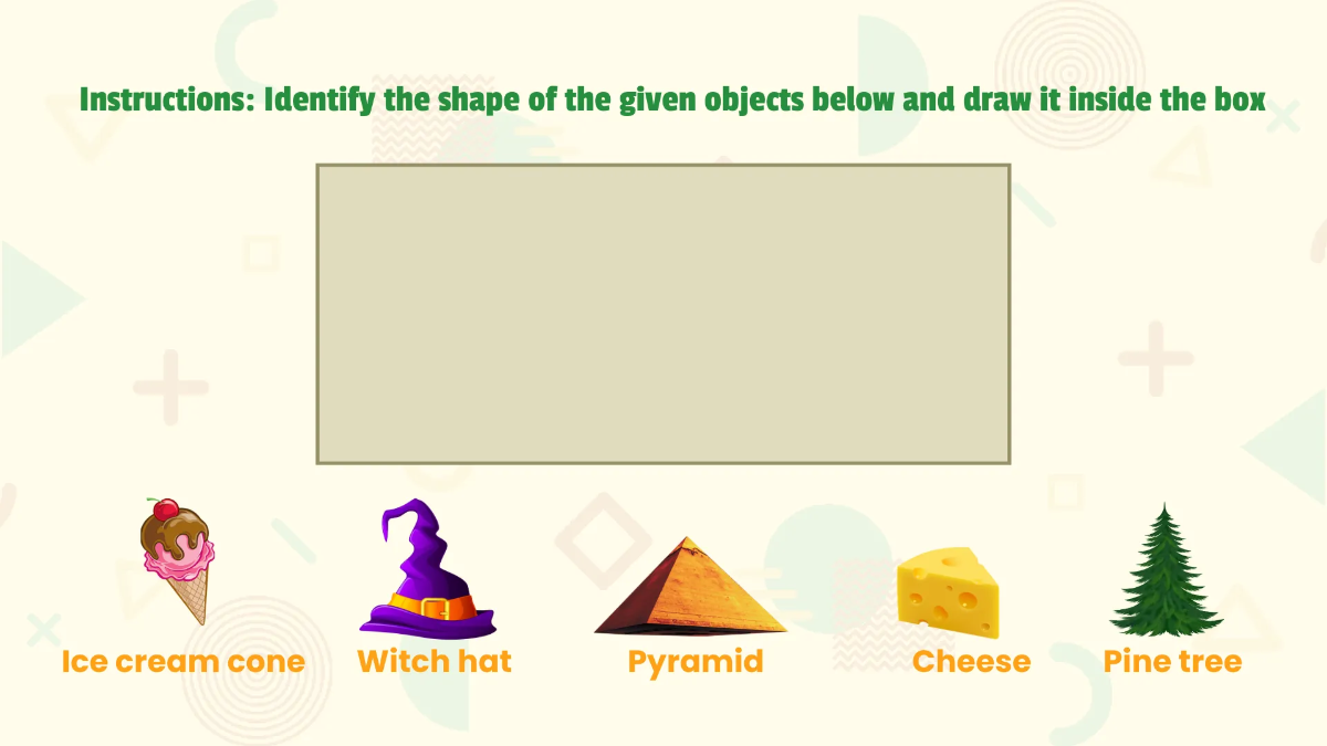 Free Recognizing and Drawing Shapes Template to Edit Online