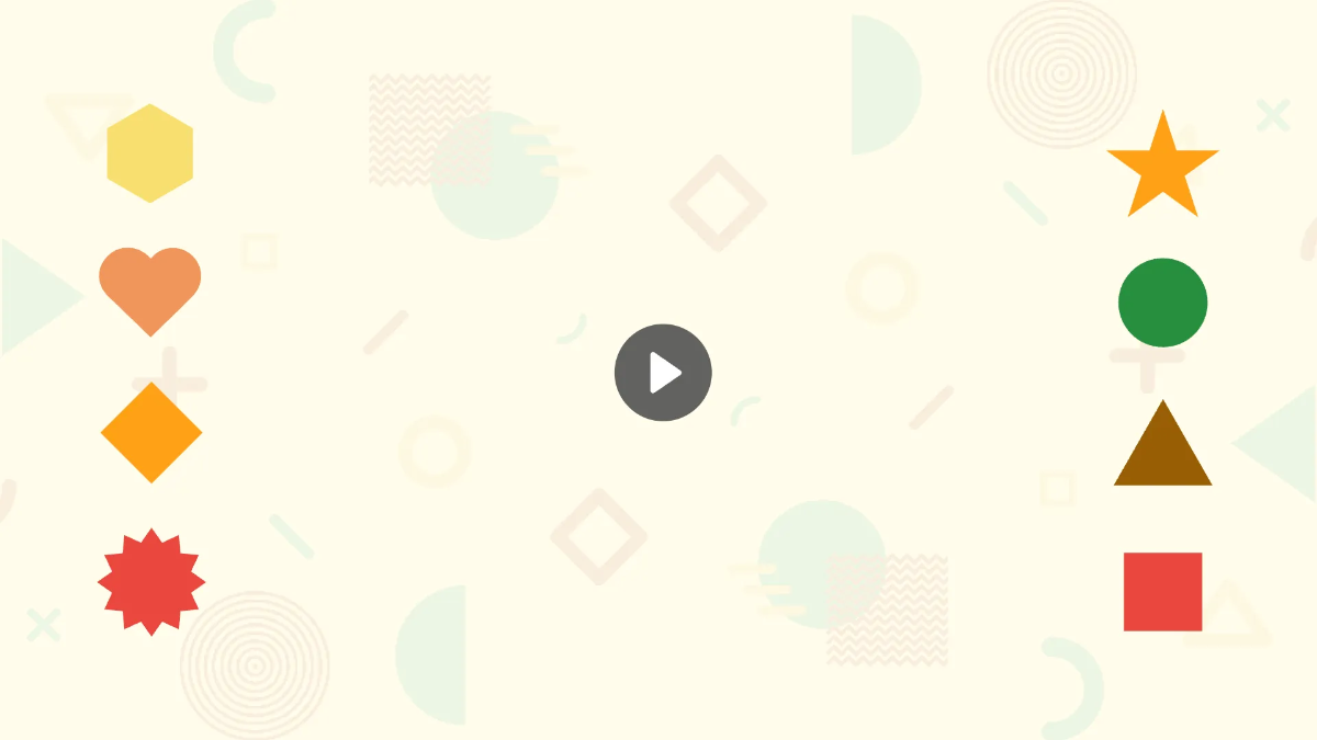 Free Recognizing and Drawing Shapes Template to Edit Online