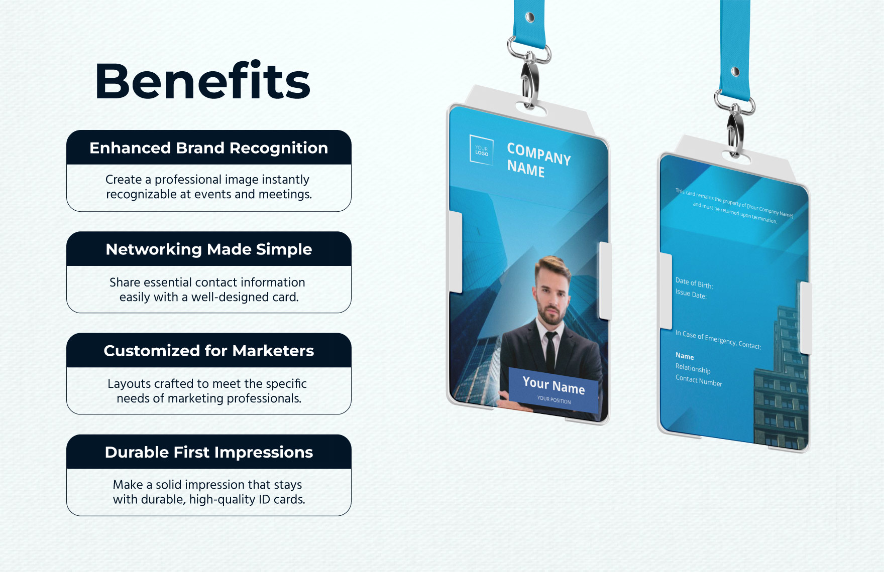 Global Marketing Expert ID Card Template - Download in Word, PDF ...