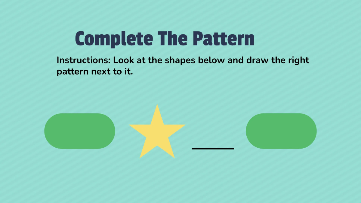 Free Recognizing and Creating Simple Patterns Template to Edit Online