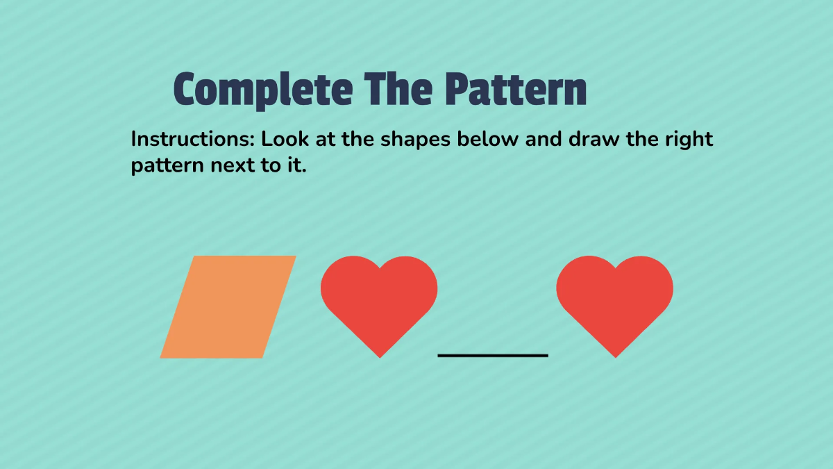 Free Recognizing and Creating Simple Patterns Template to Edit Online