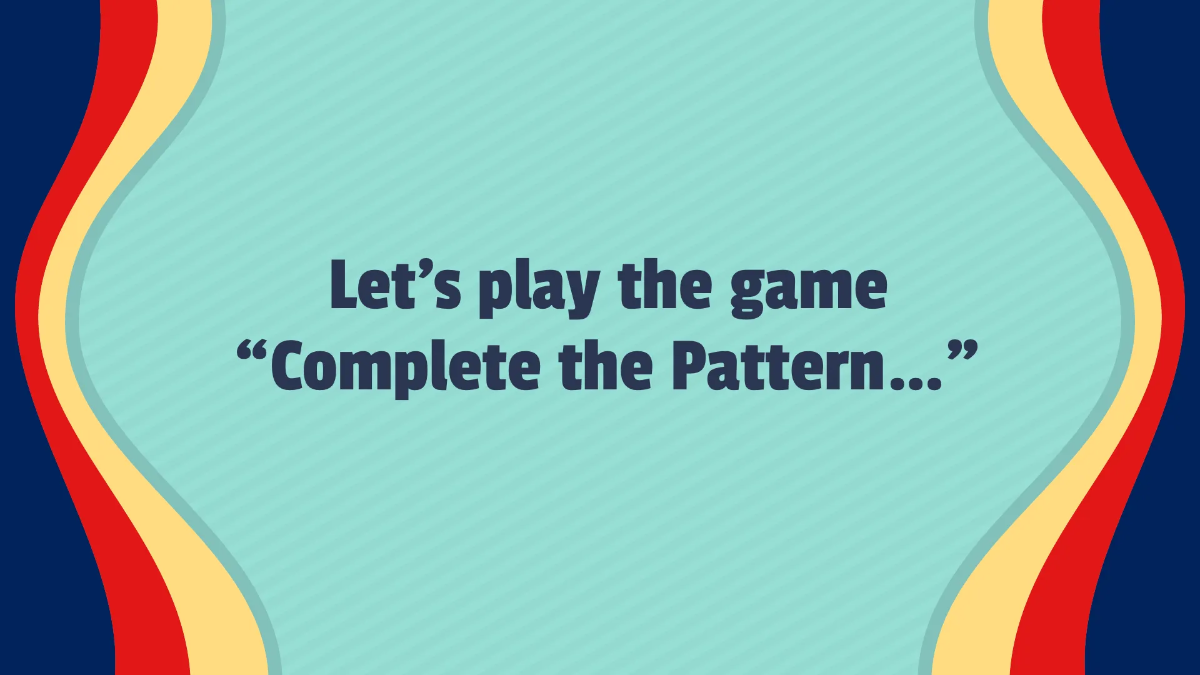 Free Recognizing and Creating Simple Patterns Template to Edit Online