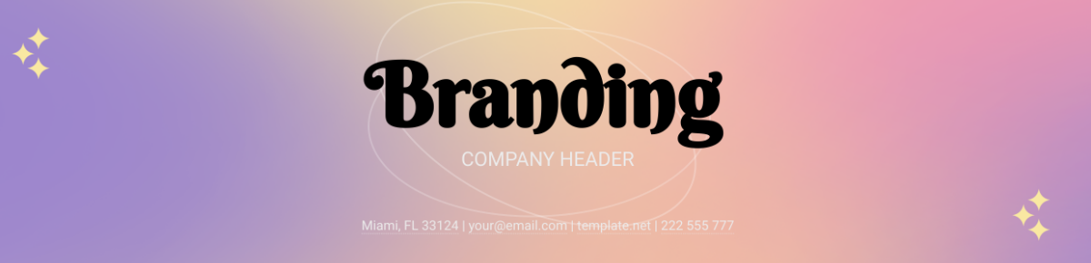 Branding Company Header