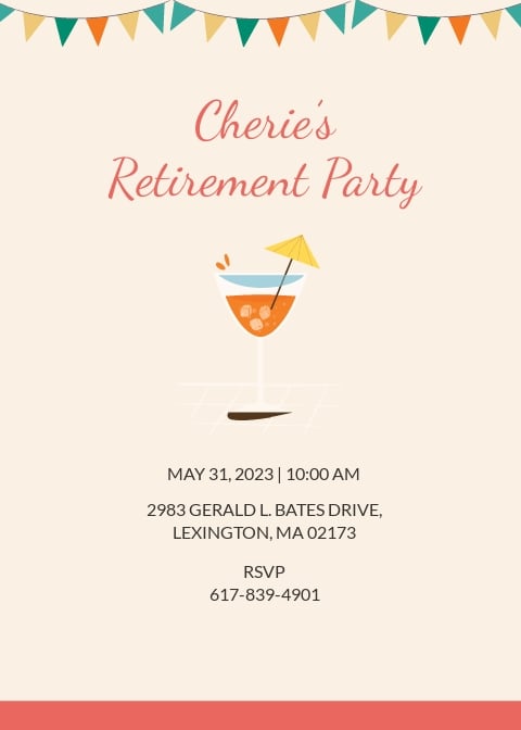 Elegant Retirement Party Invitation Template.jpe