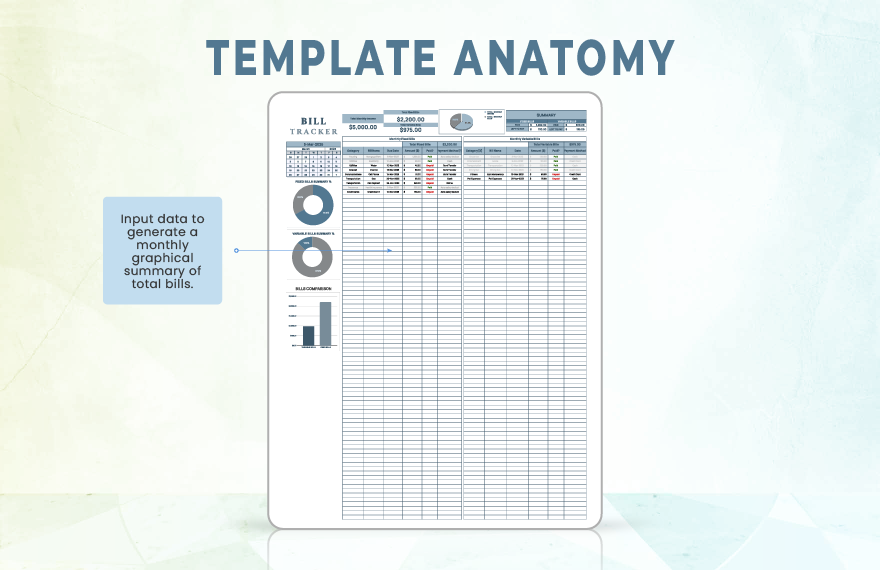 Bill Tracker Template