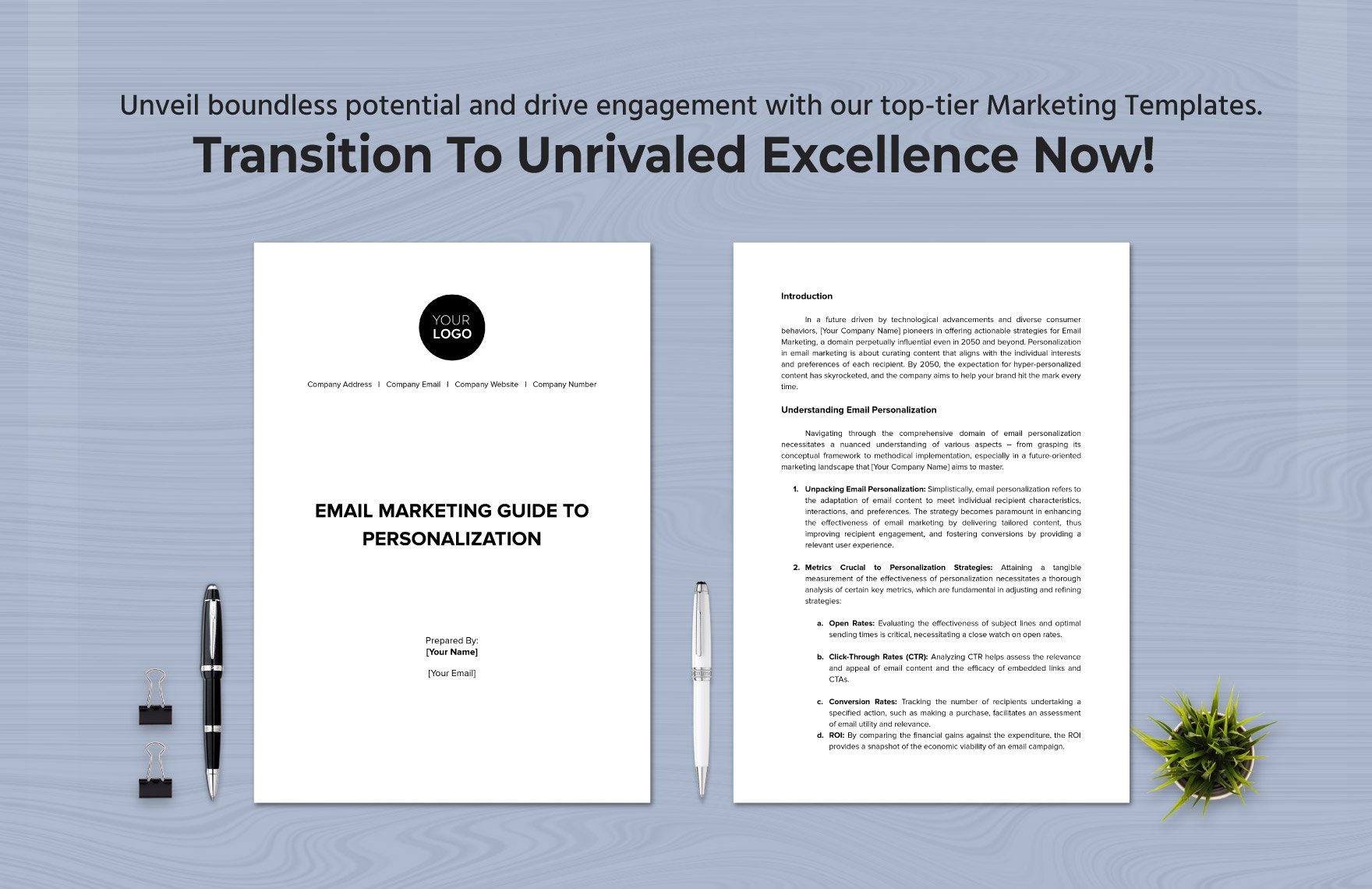 Email Marketing Guide to Personalization Template