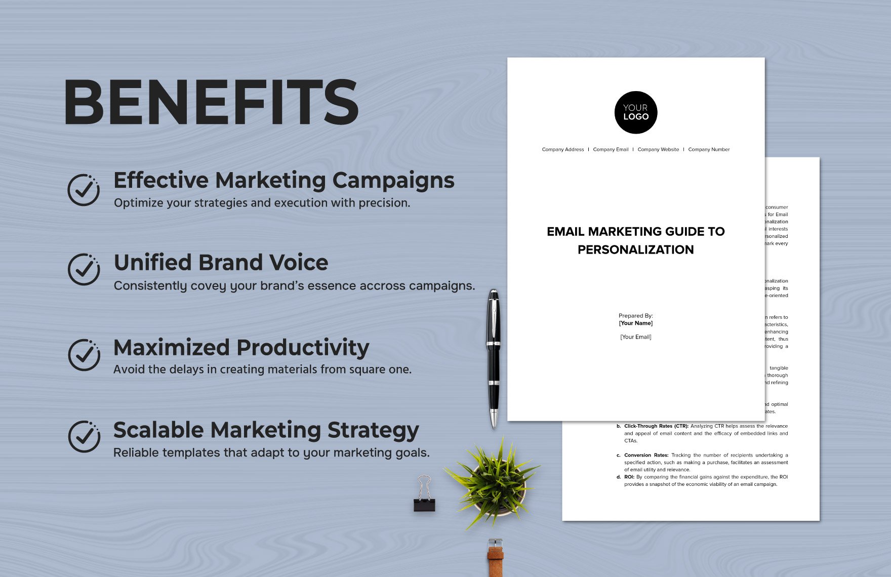 Email Marketing Guide to Personalization Template