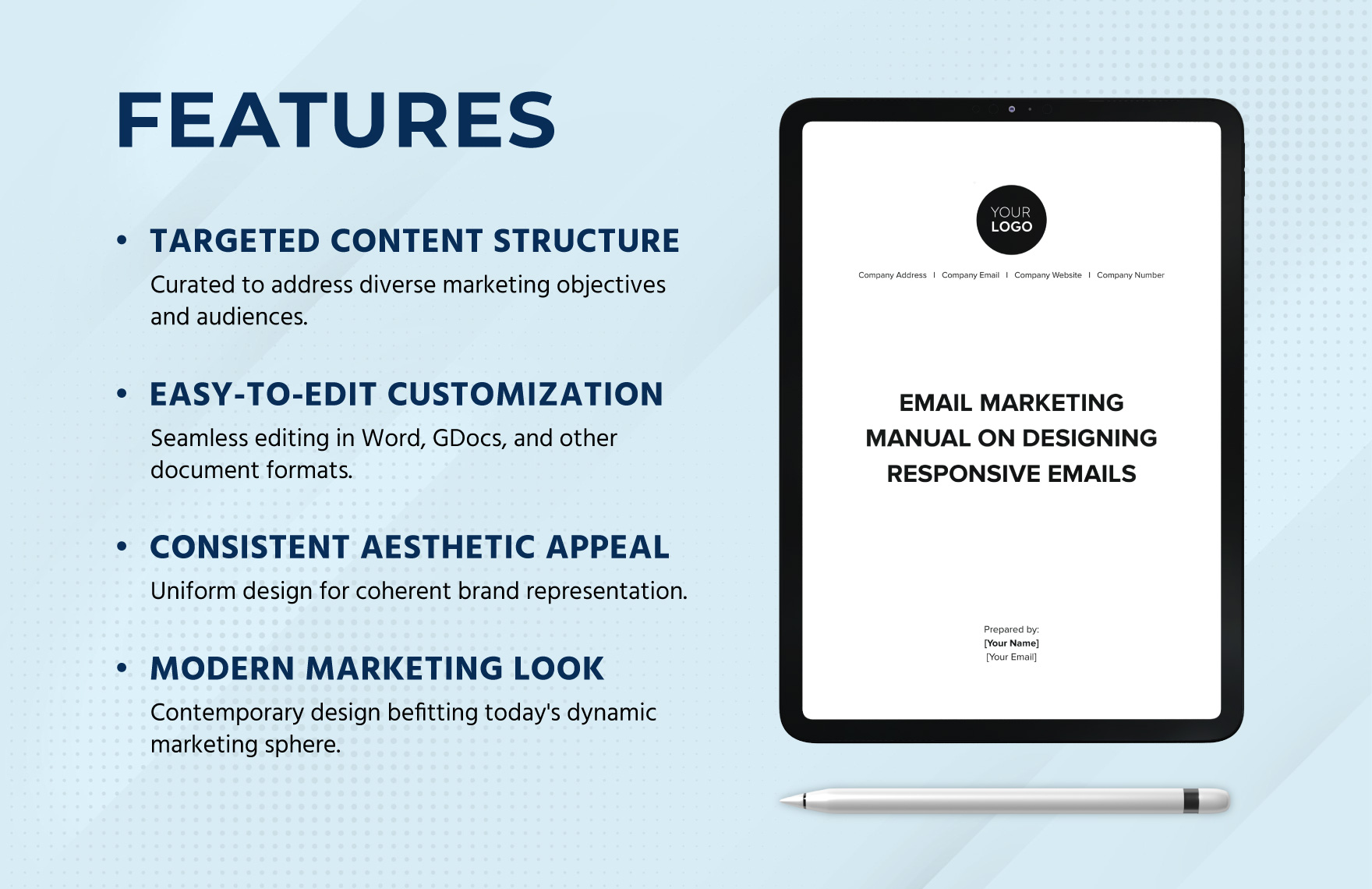 Email Marketing Manual on Designing Responsive Emails Template