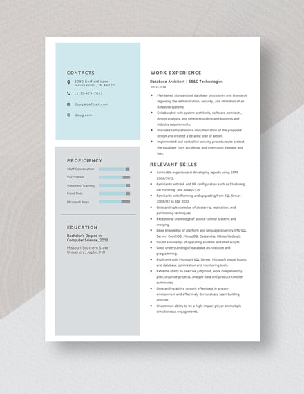 architect resume templates for microsoft word