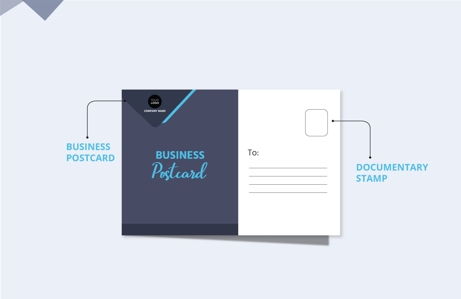 Business Postcard Template in Word Download Template net