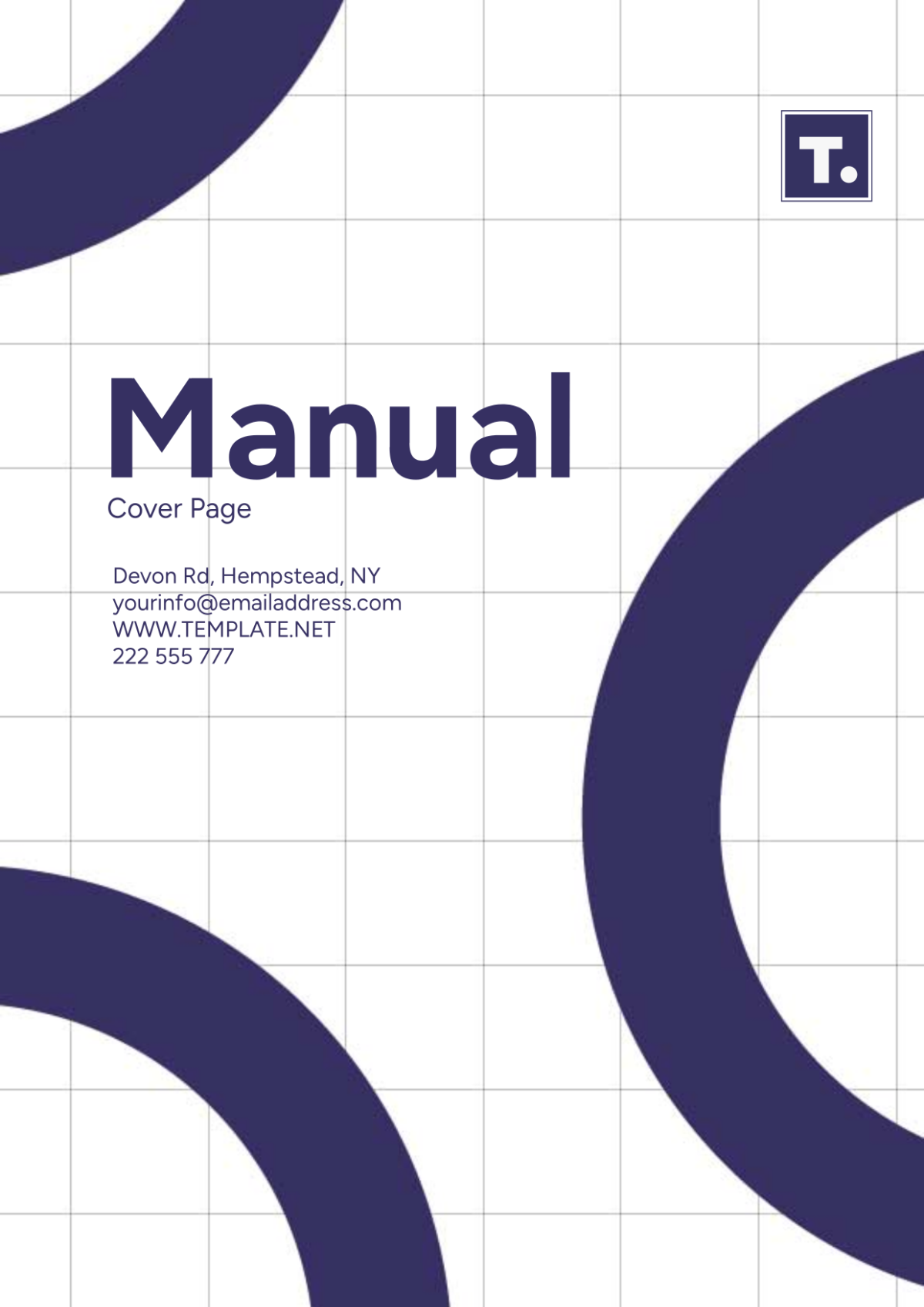 Manual Cover Page