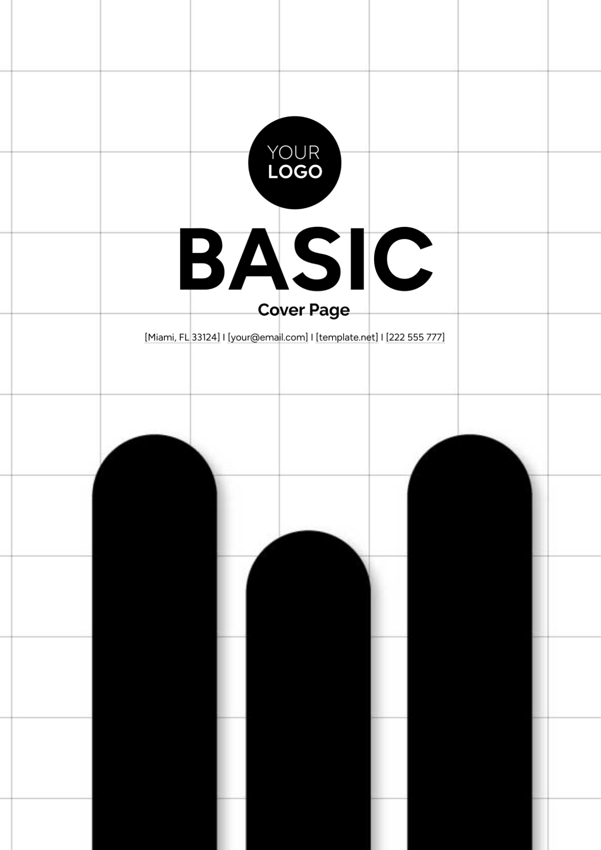 Basic Cover Page Template