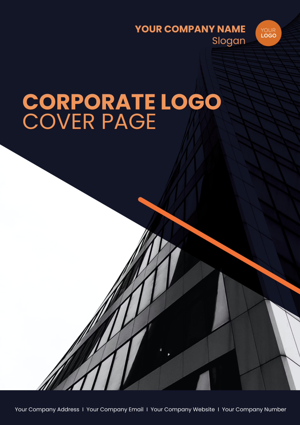 Corporate Logo Cover Page