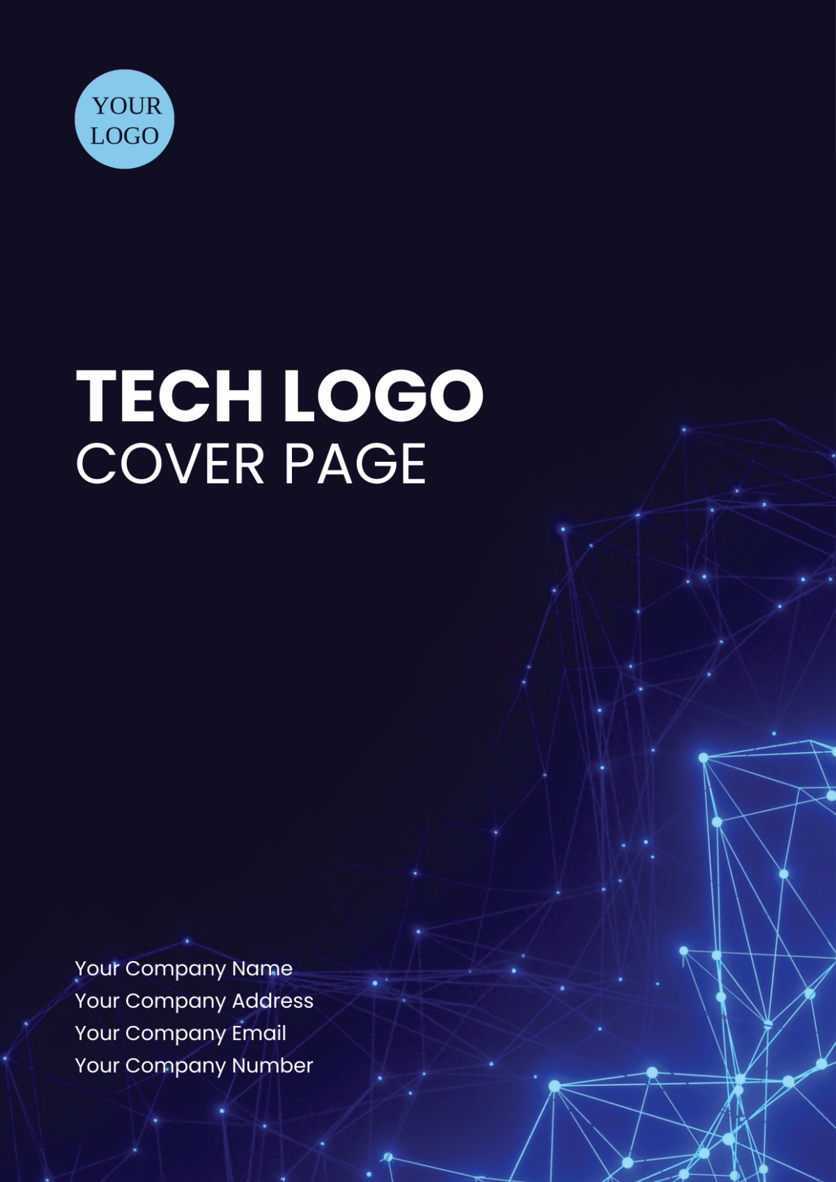 Tech Logo Cover Page