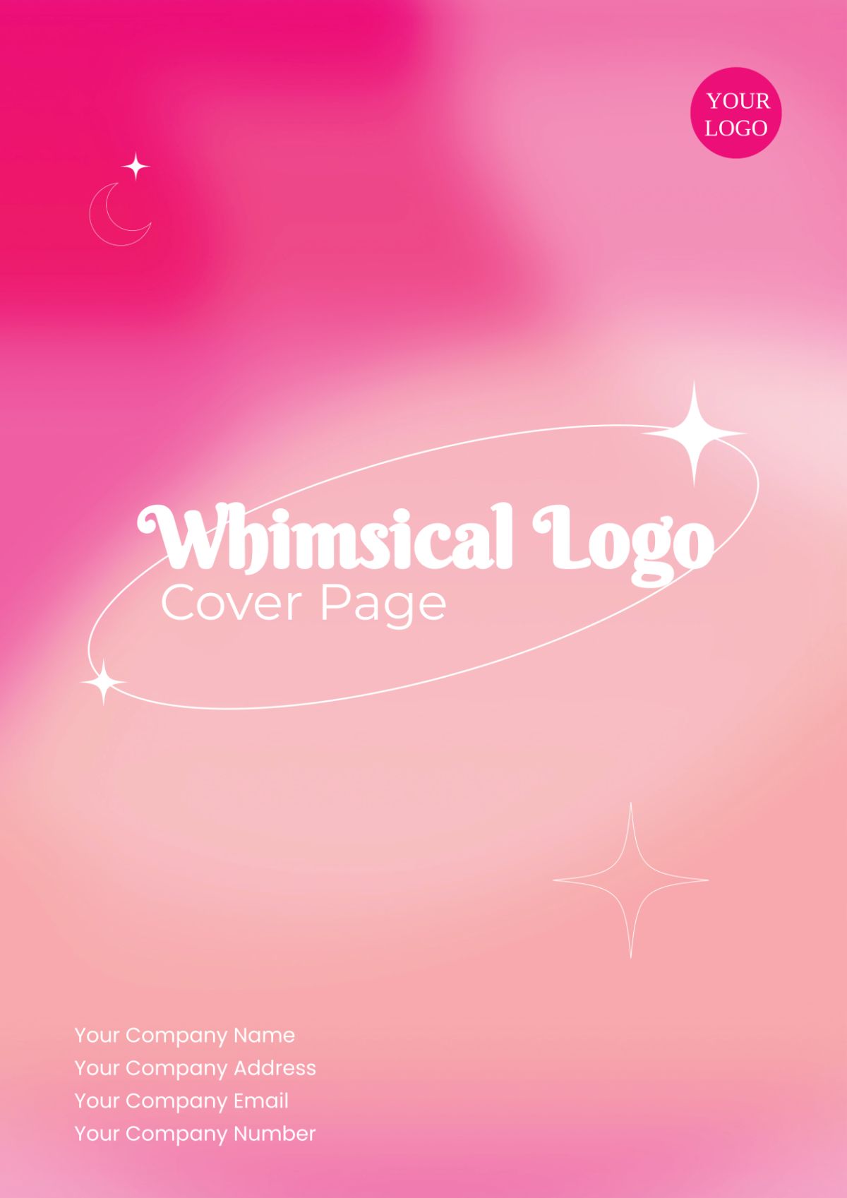 Whimsical Logo Cover Page