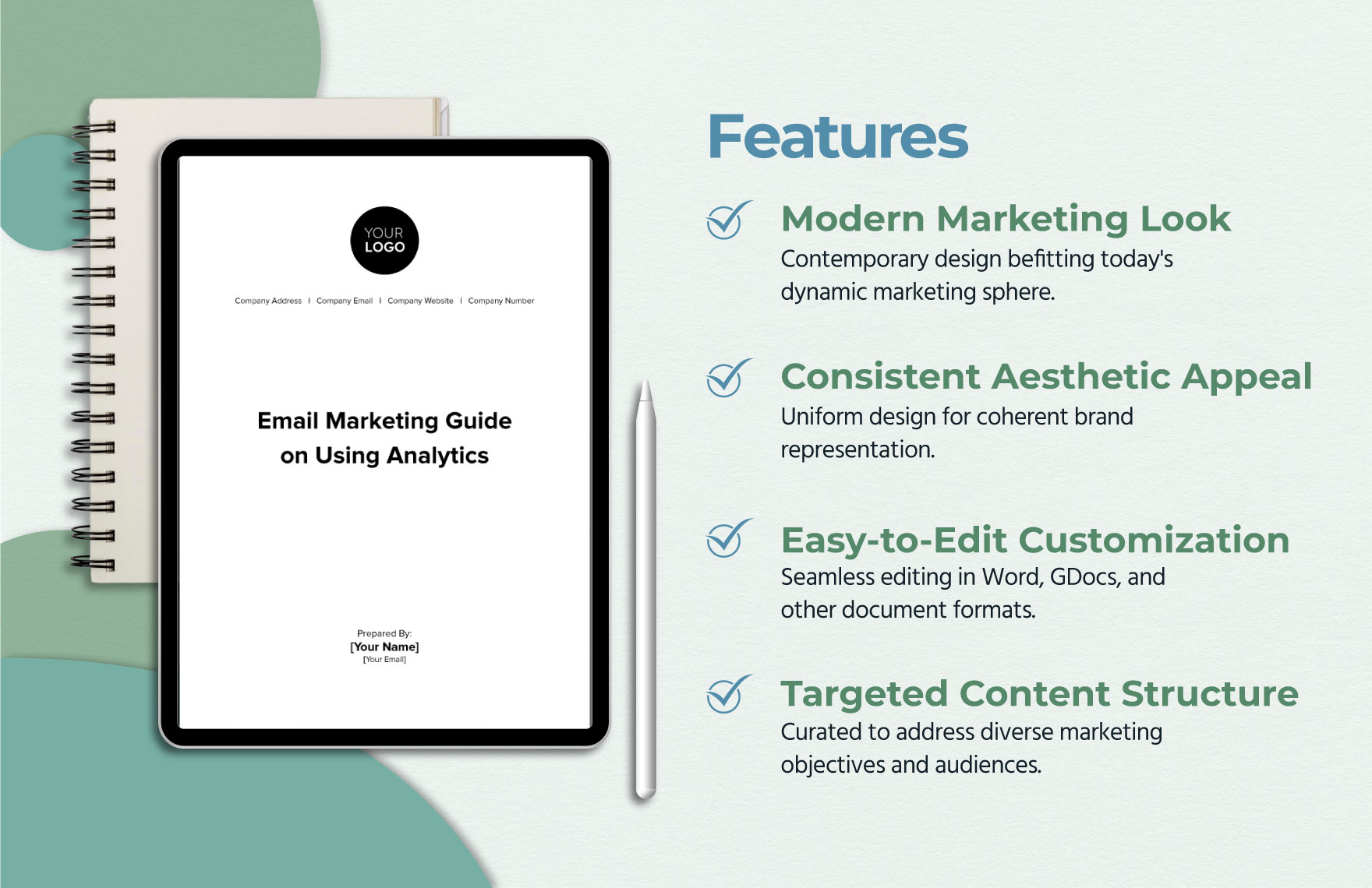 Email Marketing Guide on Using Analytics Template