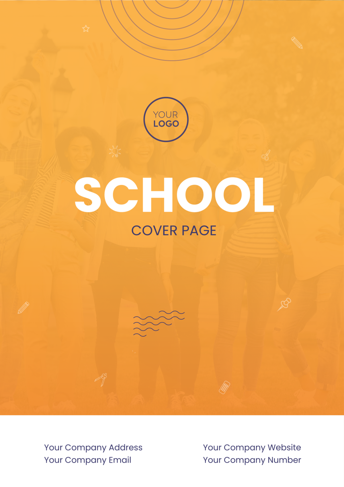 School Cover Page Logo
