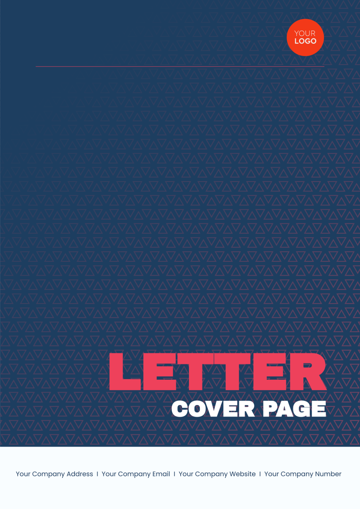 Letter Cover Page Logo