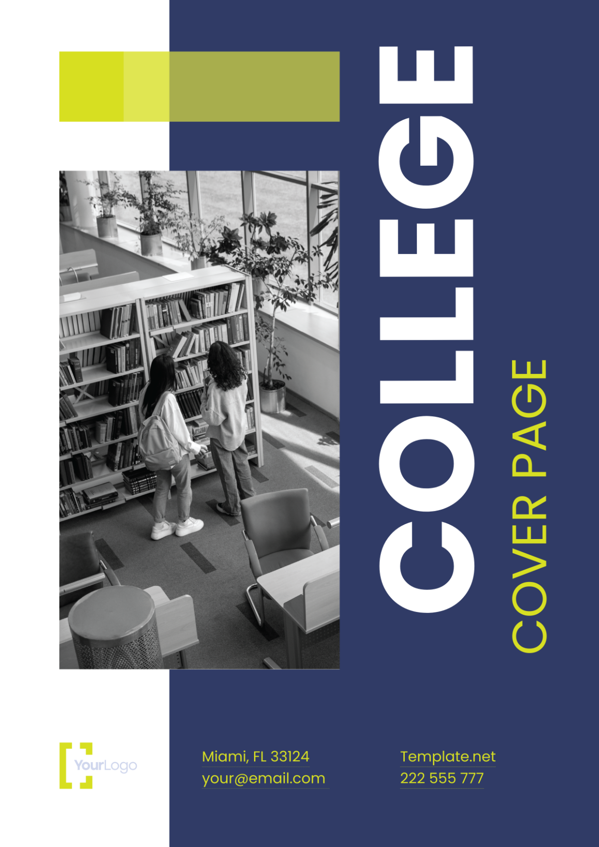 College Cover Page Logo