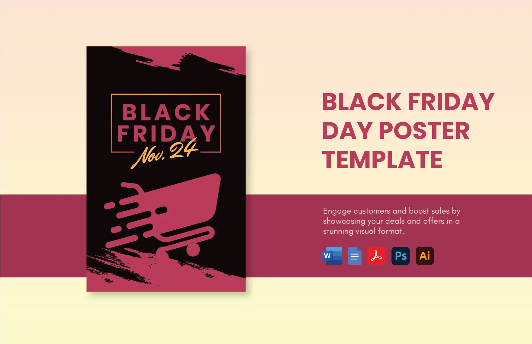 Free Black Friday Poster Template in Word, Google Docs, PDF, Illustrator, PSD