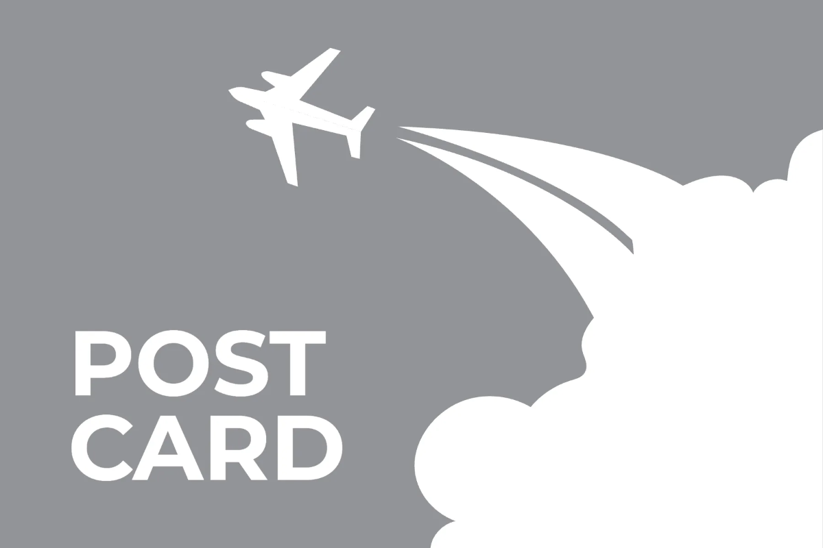 Free Editable Postcard Template to Edit Online