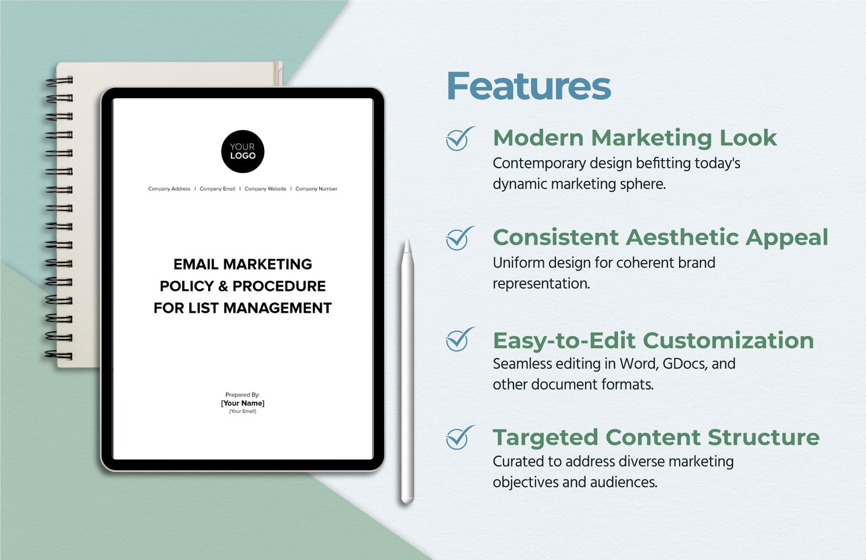 Email Marketing Policy & Procedure for List Management Template