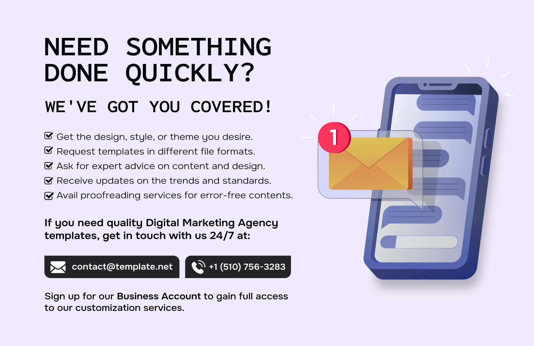 Digital Marketing Agency Comparison Infographic Template