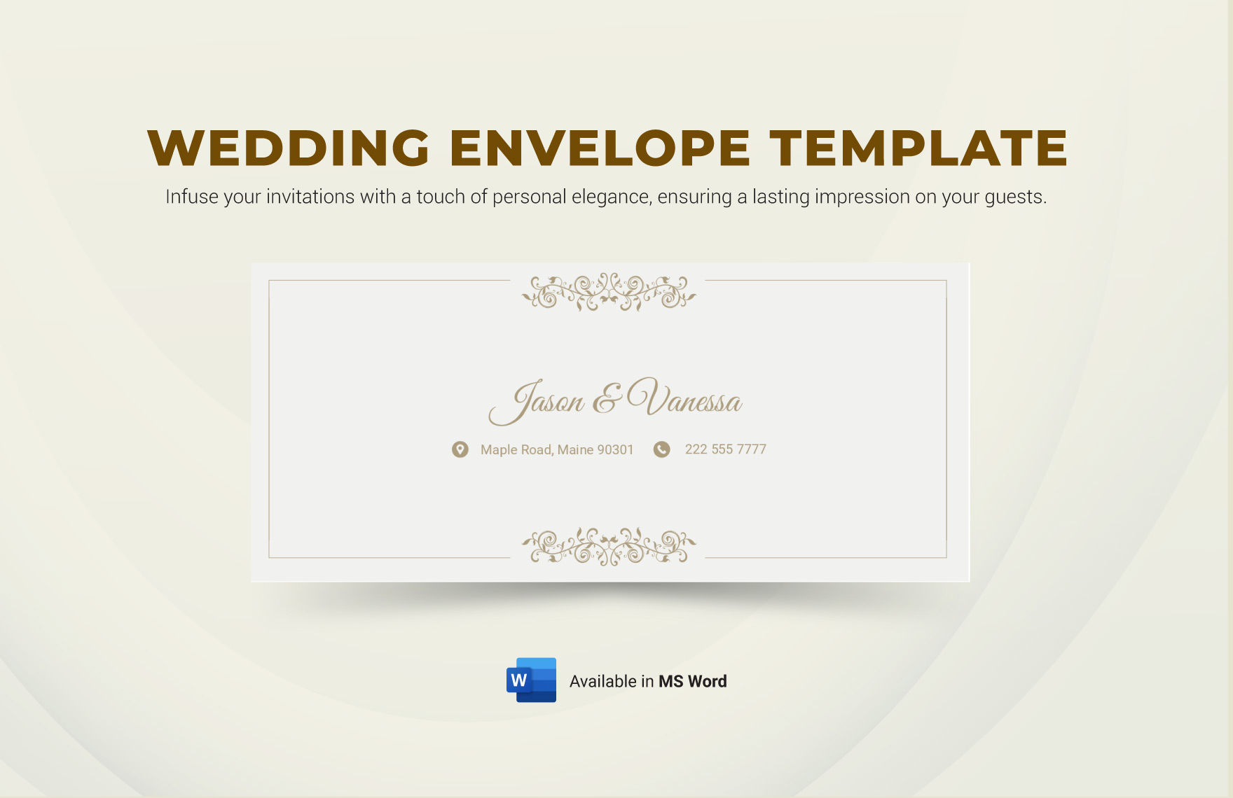 Free Editable Envelope Templates In Google Docs To Download