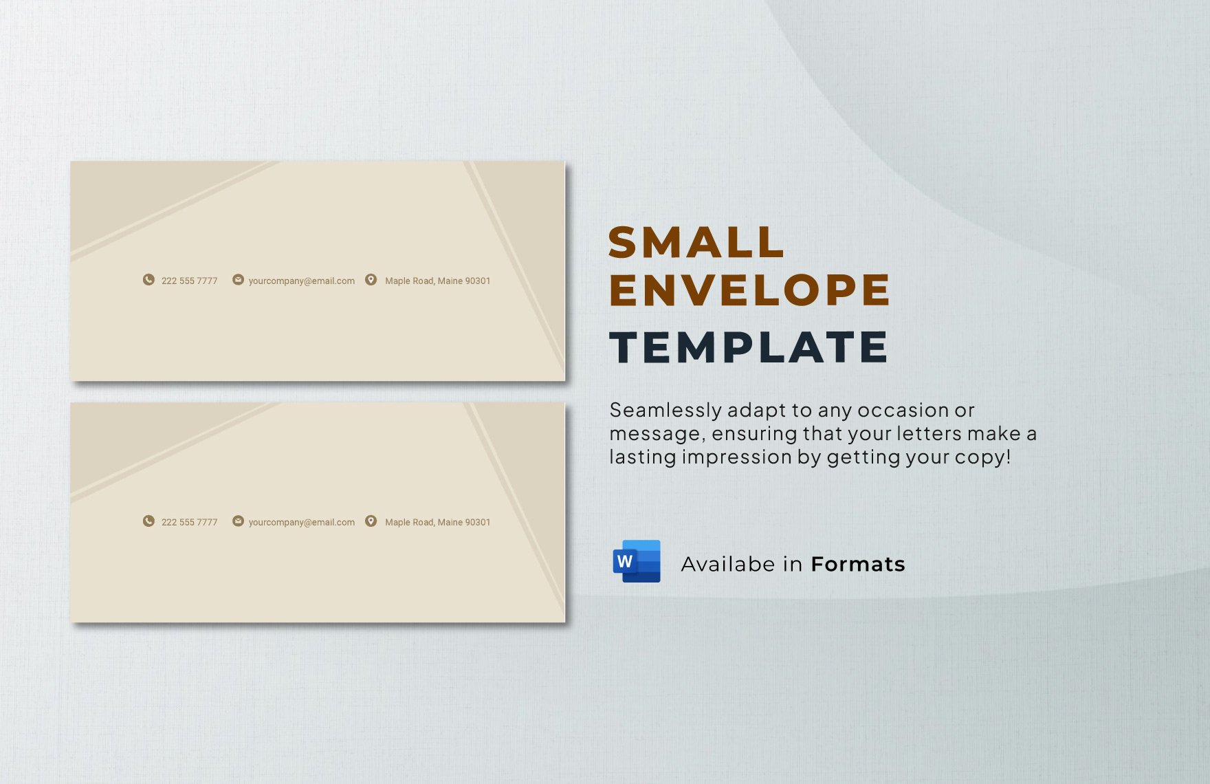 Small Envelope Template