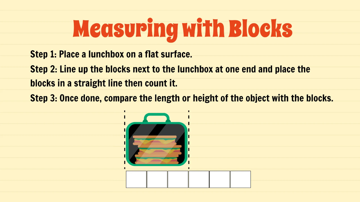 Free Using Non-Standard Units to Measure Template to Edit Online