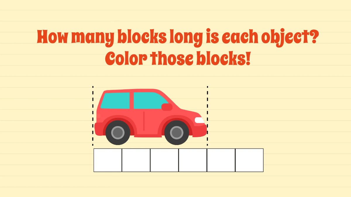 Free Using Non-Standard Units to Measure Template to Edit Online