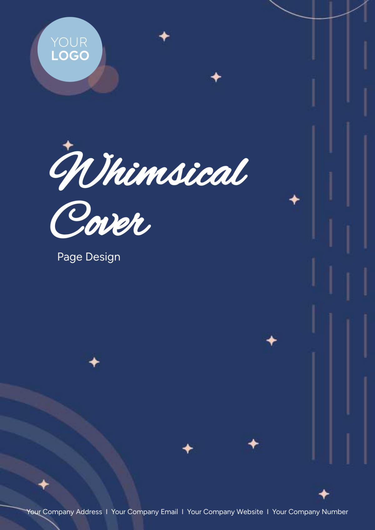 Whimsical Cover Page Design